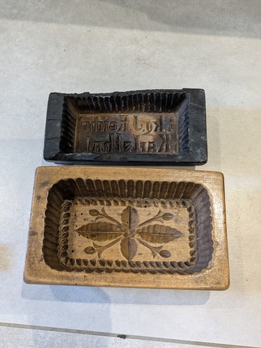 Antike butterform holz - butterform,