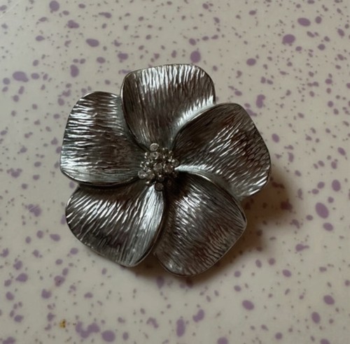 Vintage brosche blume - brosche,