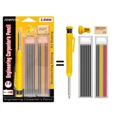 ? Tieflochmarker Marker Baumarker mit Bleistift & Ersatzminen | Minen-Set