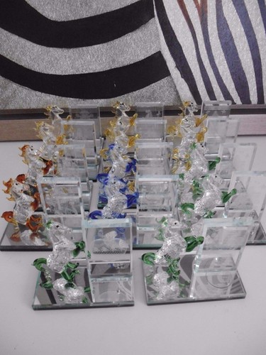 Deko glas pferd figur - figur, tier