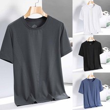 Herren Rundhals Sport Tshirt