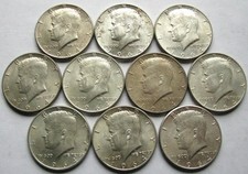 (10) 1964-P Kennedy Half