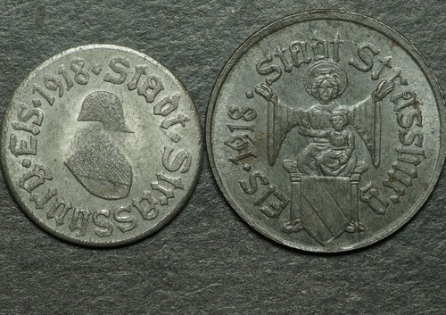 Notgeld 10 pfennig 1918 - &,