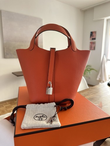 Hermès picotin tangerine - picotin,