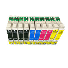 10x Drucker-Patronen komp. für EPSON STYLUS SX125 SX130 S22 SX235W SX435W SX425W