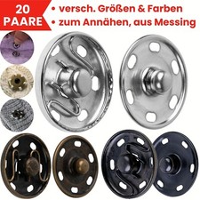 Druckknöpfe zum Annähen Set