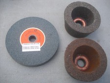 3x Schleifstein Schleifbock