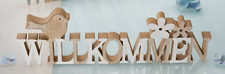 Schriftzug Willkommen