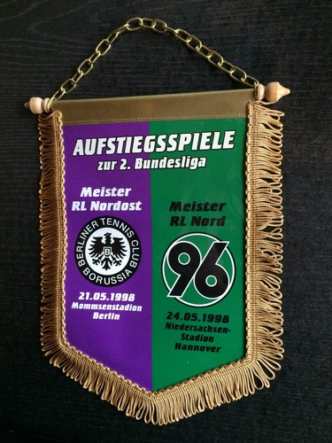 Wimpel 1997 tennis borussia - tennis,