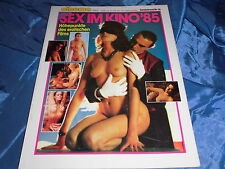 CINEMA  Sonderband  1985 ( # 10 )  , FILM  Buch /   KINO / Nostalgie , Archiv