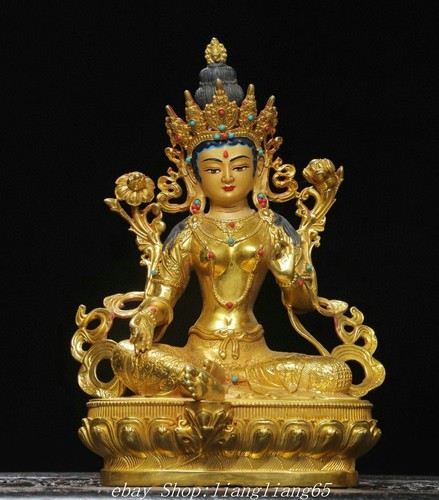 Bronze grün tara mahayana - grün,
