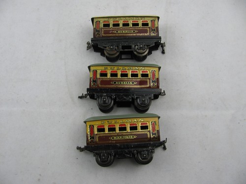 455 blechspielzeug pullman 2x - blechspielzeug,