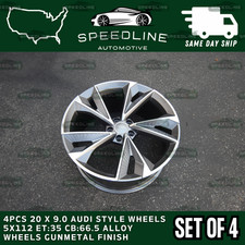 4PCS 20 x 9.0 Audi Style