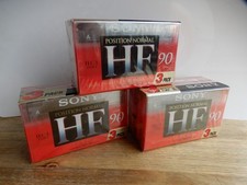 3 x 3 SONY HF 90 TYP 1 AUDIO