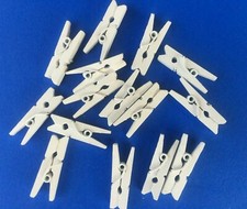 Kleine Holzklammern Holz