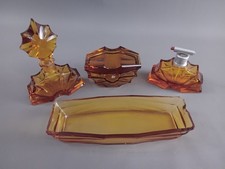 Art Déco Frisiertisch Set