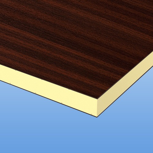 Pvc sandwichplatte mahagonie - pvc,