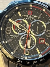Swiss Military Hanowa Ace Chrono Herrenuhr gebraucht 