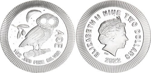 Niue dollar 1oz silber 2022 - 1oz,