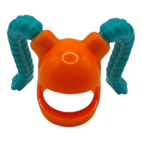 Lego minifigur helm orange - minifigur,