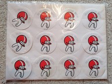 Aufkleber Button Zahn Zahnarzt Zähne putzen