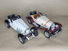 Bburago Mercedes Benz SSK 1:18, Oldtimer, 2 Modellautos (Burago)
