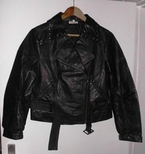 Vintage Damen Nappalederjacke von C & A Größe 40 !