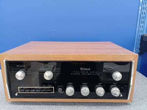 Mcintosh control amplifier - mcintosh,
