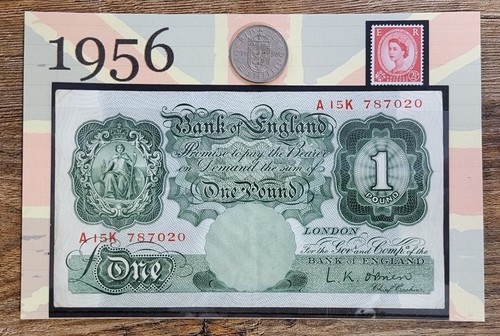 1956 original münze banknote - original,