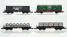 Arnold N Containertragewagen "Leonardo" Rungenwagen mit Plane "Berliner Molle" B