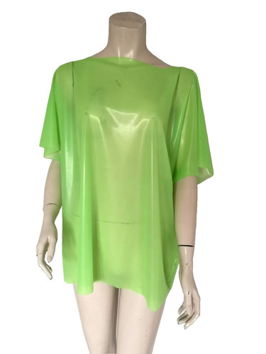 Latex shirt top rubber - top,