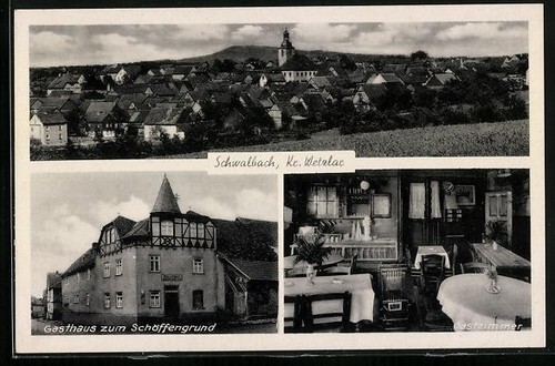 Schwalbach wetzlar - ak, /wetzlar