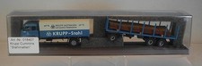 Brekina 1/87 Nr. 018407 Krupp Cummins Hängerzug Stahlmatten OVP #8387
