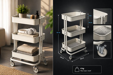 RÅSKOG Servierwagen, weiß