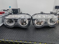 BMW 7er E65 E66 VFL Scheinwerfer Xenon - LED Angel Eyes - WIE NEU - ÜBERHOLT