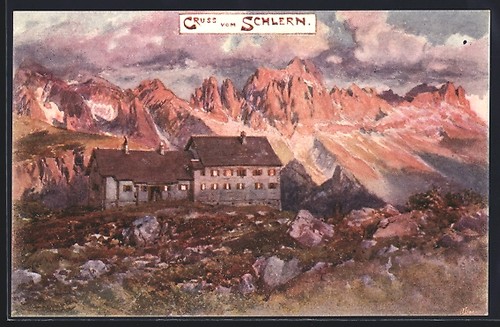 Künstler edward theodore - künstler-ak,