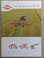 Kuhn GA Zweikreisel Schwader Prospekt Traktor Schlepper Bulldog