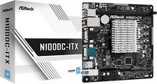 ASRock Onboard CPU Fanless Mainboard N100DC-ITX Mini ITX mit Intel CPU N100