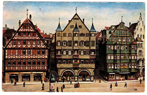 Postkarte stuttgart - -,
