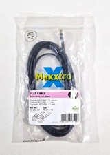 Maxxtro Flat Cable PB-214-10 Flachkabel RJ 10 4P4C Black 42-693-24