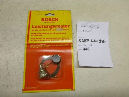 Bosch leistungsregler antenne - leistungsregler,