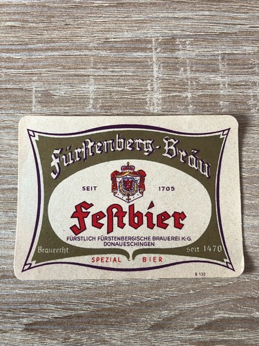 Altes bieretikett brauerei - altes,