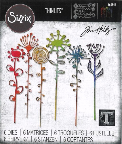 Sizzix thinlits die - thinlits, 6pk
