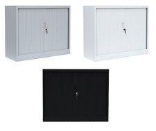 Sideboard Querrollladenschrank 100cm breit Aktenschrank Rolladenschrank 3 Farben