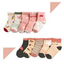 5/10 Paar Kindersocken