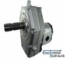 Zapfwellengetriebe Stummel mit Hydraulik-Pumpe BG3 50ccm 102ltr. Zapfwellenpumpe