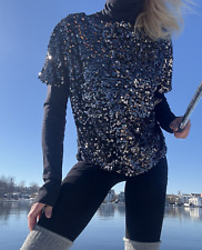 Cooles Pailletten Oberteil