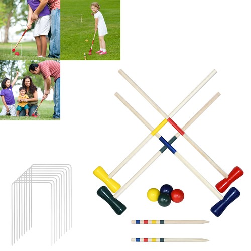 Croquet spiel krocket set - croquet-spiel,