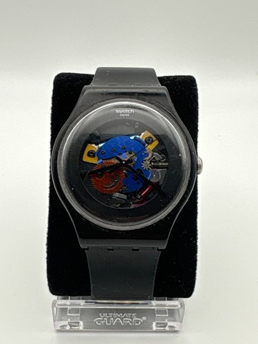 Swatch swiss saphir black - swiss,