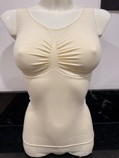 Schlankstütz Mieder Top Creme